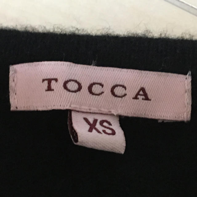 TOCCA(トッカ)のTOCCA カシミヤ100 カーディガン サイズXS 黒 レディースのトップス(カーディガン)の商品写真