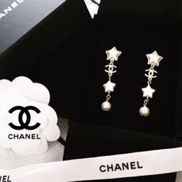 定番人気! CHANEL - 新品♡ 今季 大丸購入 CHANEL スター パール