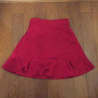 マジェスティックレゴン(MAJESTIC LEGON)の裾フリルスカート(ミニスカート)