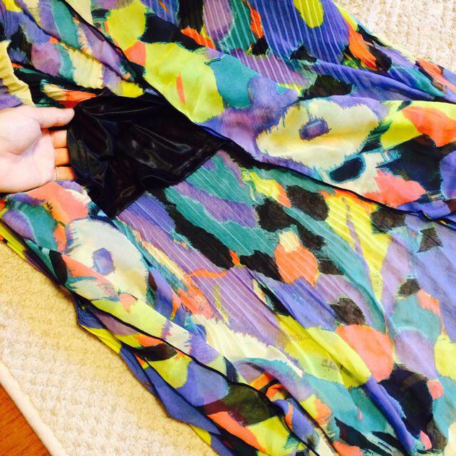 MURUA(ムルーア)のMURUA/レトロフラワースカート レディースのスカート(ロングスカート)の商品写真