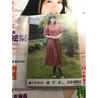 ノギザカフォーティーシックス(乃木坂46)の生田絵梨花 逃げ水WebShop限定コンプ(アイドルグッズ)