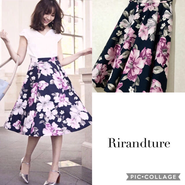 Rirandture - 【こじはる着用/新品】リランドチュール オータム 花柄 スカート