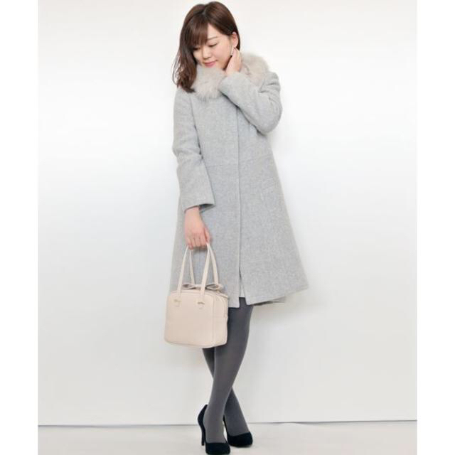 PROPORTION BODY DRESSING(プロポーションボディドレッシング)のPROPORTION　BODY　DRESSING　2WAYノーカラーコート レディースのジャケット/アウター(毛皮/ファーコート)の商品写真