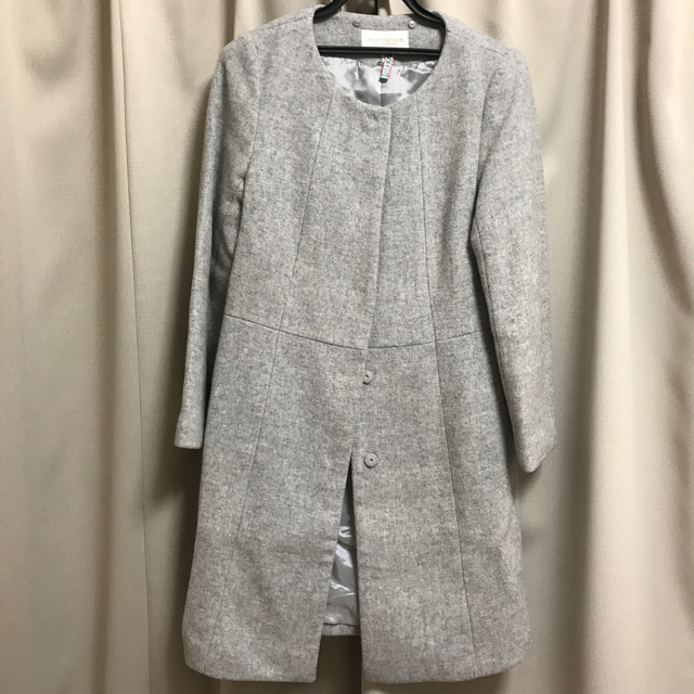 PROPORTION BODY DRESSING(プロポーションボディドレッシング)のPROPORTION　BODY　DRESSING　2WAYノーカラーコート レディースのジャケット/アウター(毛皮/ファーコート)の商品写真