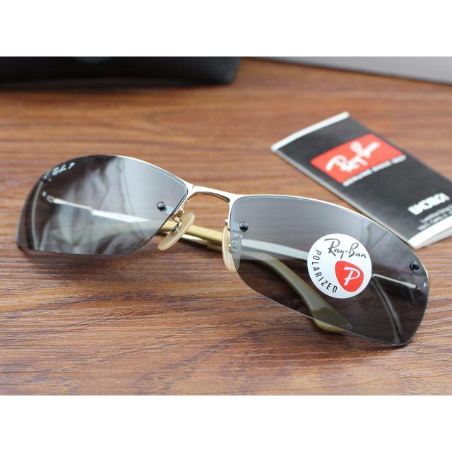 Ray-Ban(レイバン)の在庫処理 レイバン*RayBan サングラス RB3183 001 7B偏光 メンズのメンズ その他(その他)の商品写真