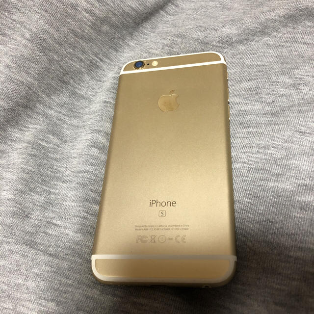 iPhone ゴールド SIMなしの通販 by ドュラメンテ's shop｜アイフォーンならラクマ - iPhone6S 64GB お得人気