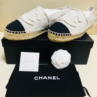 シャネル(CHANEL)のkailua様専用 シャネル エスパドリーユ 37(スリッポン/モカシン)