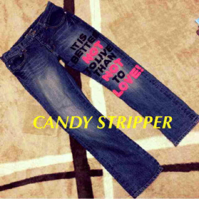 Candy Stripper(キャンディーストリッパー)の【美品】CANDY STRIPPER デニム レディースのパンツ(デニム/ジーンズ)の商品写真