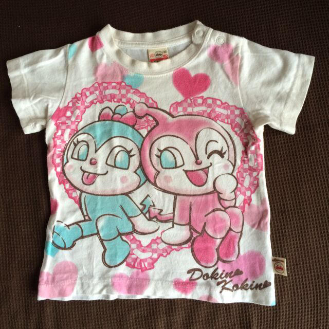 ドキン＆コキンちゃんTシャツ80cm キッズ/ベビー/マタニティのキッズ服女の子用(90cm~)(その他)の商品写真