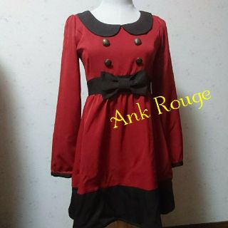 アンクルージュ(Ank Rouge)の☆値下げ☆美品Ankrougeワンピース(ミニワンピース)