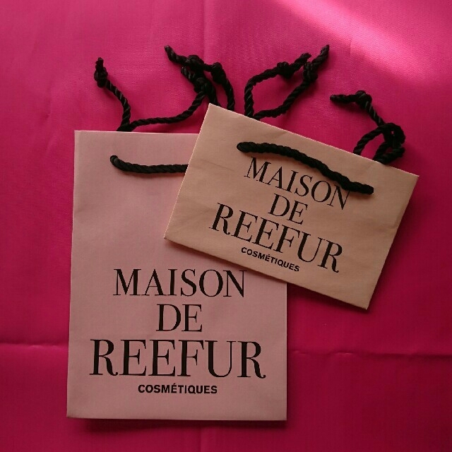 Maison de Reefur(メゾンドリーファー)の新品♡メゾンドリーファー 紙袋 ショッパー 2枚♡送料込み レディースのバッグ(ショップ袋)の商品写真