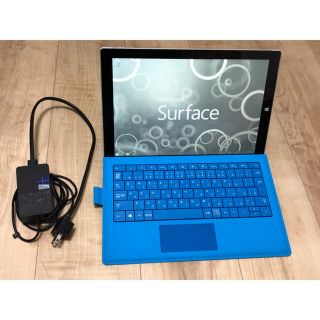 マイクロソフト(Microsoft)のMicrosoft Surface Pro3 64GB 純正タイプカバー付 (タブレット)