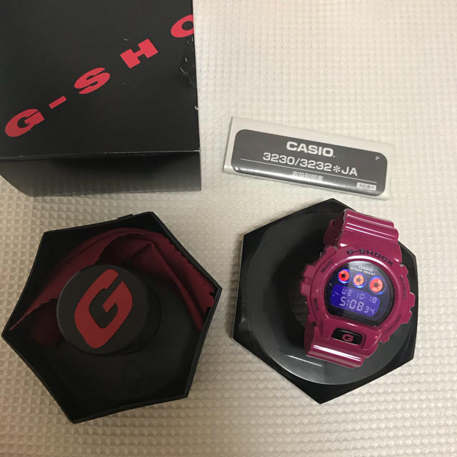 G-SHOCK(ジーショック)のG-SHOCK 3230/3232 JA ピンク レディースのファッション小物(腕時計)の商品写真