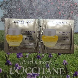 ロクシタン(L'OCCITANE)のロクシタン ディヴァイン アイバーム (目とも用クリーム) サンプル ２個セット(フェイスクリーム)