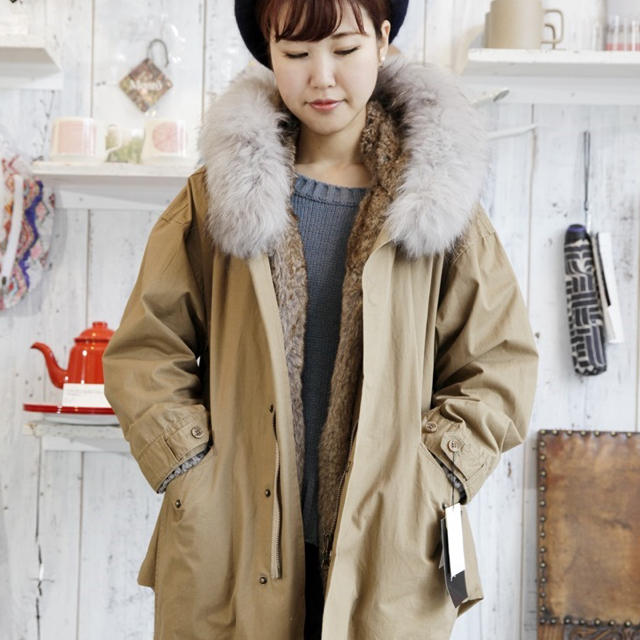 fur fur - furfur モッズコートの通販 by naoko.ask's shop|ファー