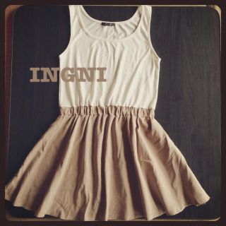 イング(INGNI)のINGNI♡ワンピ(ミニワンピース)