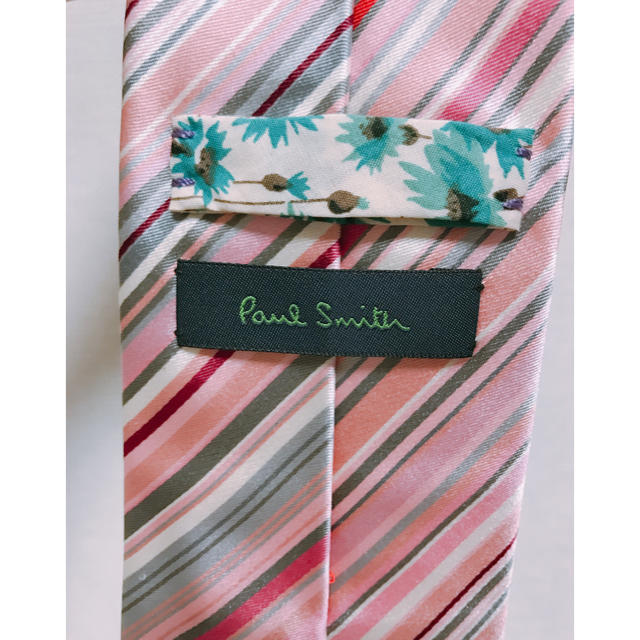 Paul Smith(ポールスミス)のポールスミス ピンク ストライプ ネクタイ メンズのファッション小物(ネクタイ)の商品写真