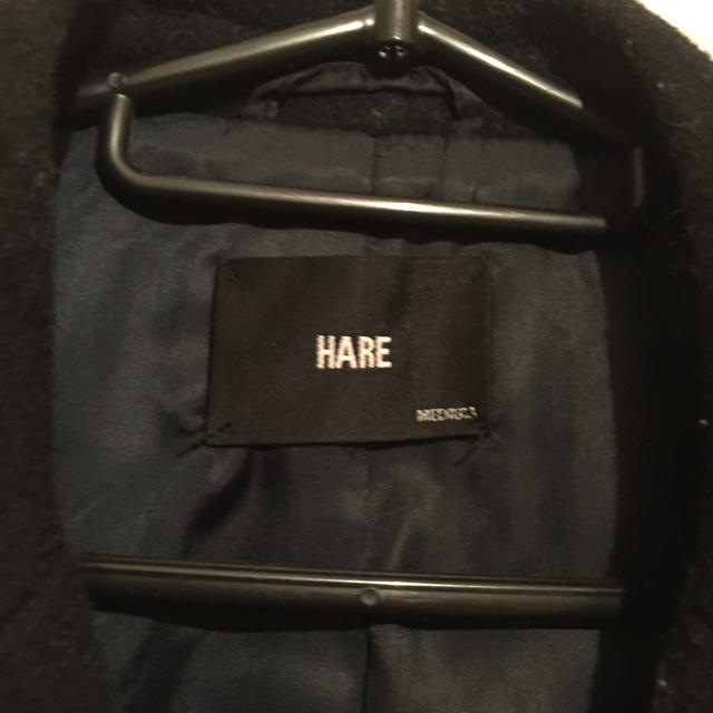 HARE(ハレ)のHARE MA-1袖切替チェスターコート メンズのジャケット/アウター(チェスターコート)の商品写真