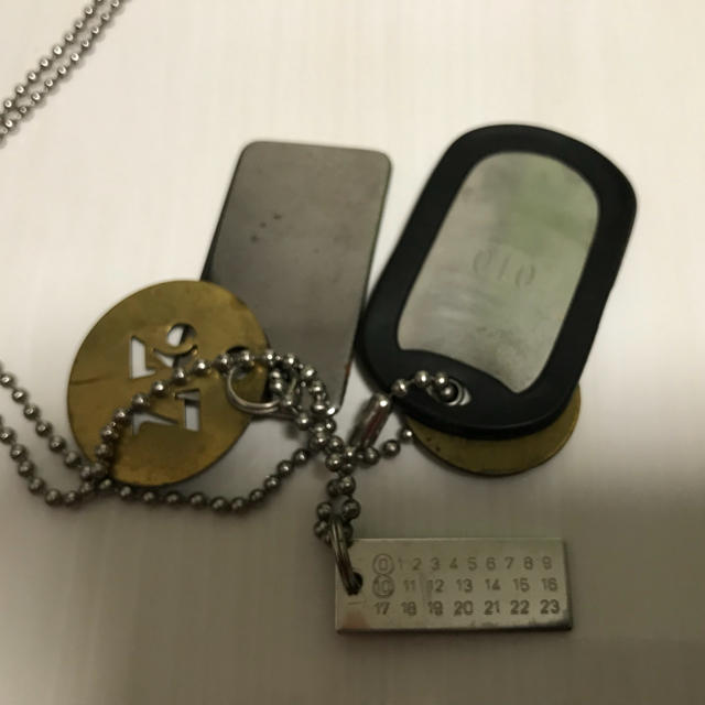 スマイル13様専用 マルタンマルジェラ アーティザナル ドッグタグ ネックレス スマイル13様専用 マルタンマルジェラ アーティザナル ドッグタグ ネックレス