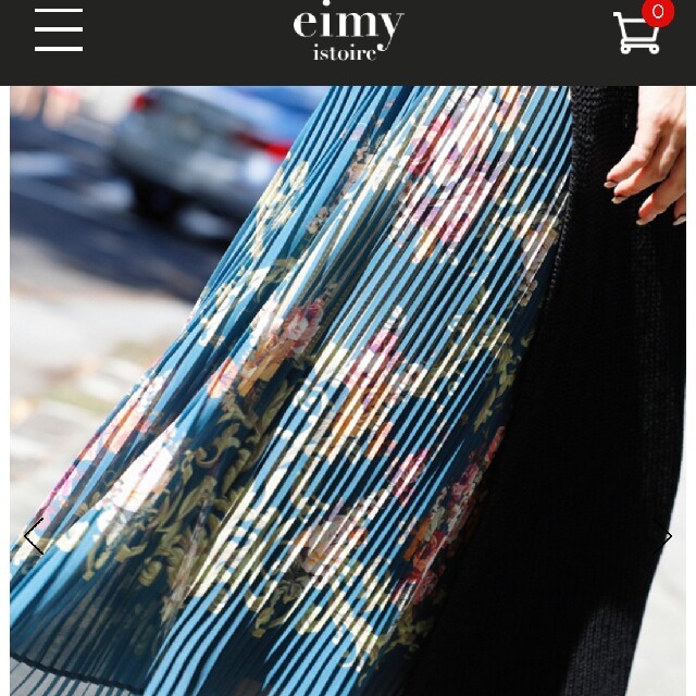 eimy istoire(エイミーイストワール)のエイミーイストワール プリーツスカートのみ！ レディースのスカート(ロングスカート)の商品写真