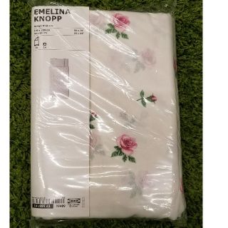 イケア(IKEA)の再入荷！EMELINA KNOPP掛け布団カバー＆枕カバー, ホワイト(シーツ/カバー)