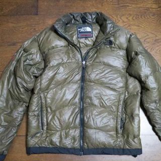 ザノースフェイス(THE NORTH FACE)の超軽量!ノースフェイスダウンM サミットアコンカグア ON19806 緑M(ダウンジャケット)