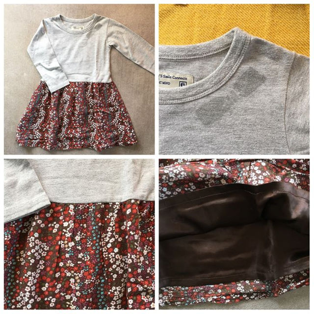 MARKEY'S(マーキーズ)のMARKEY’S ワンピース&カーディガン＊110 キッズ/ベビー/マタニティのキッズ服女の子用(90cm~)(ワンピース)の商品写真