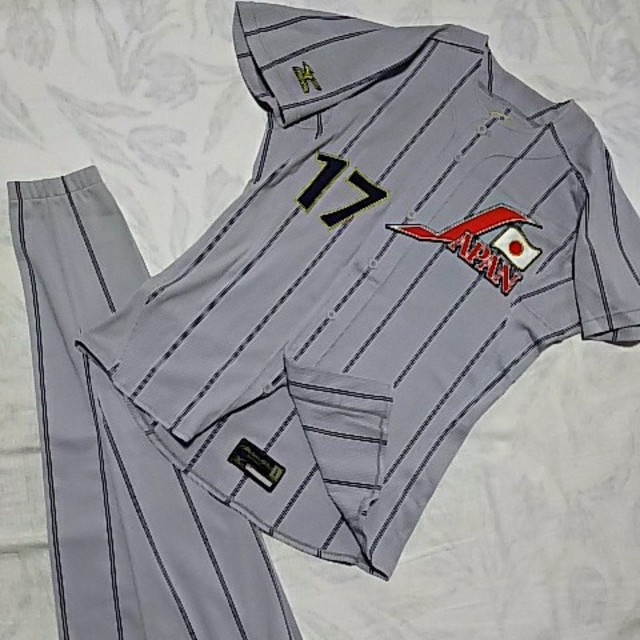背番号17番。ミズノプロ野球日本代表JAPANプロコレクション 背番号17番。ミズノプロ野球日本代表JAPANプロコレクション