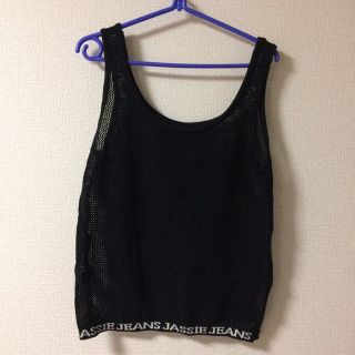 ジャッシー(JASSIE)のジャッシー JASSIE メッシュタンクトップ(タンクトップ)