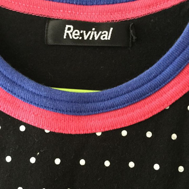 Re:vival(リバイバル)のリバイバル ドット柄 半袖 Ｔシャツ メンズのトップス(その他)の商品写真