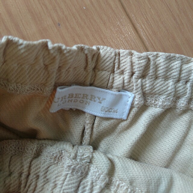BURBERRY(バーバリー)のバーバリー ショートパンツ 80cm キッズ/ベビー/マタニティのベビー服(~85cm)(パンツ)の商品写真