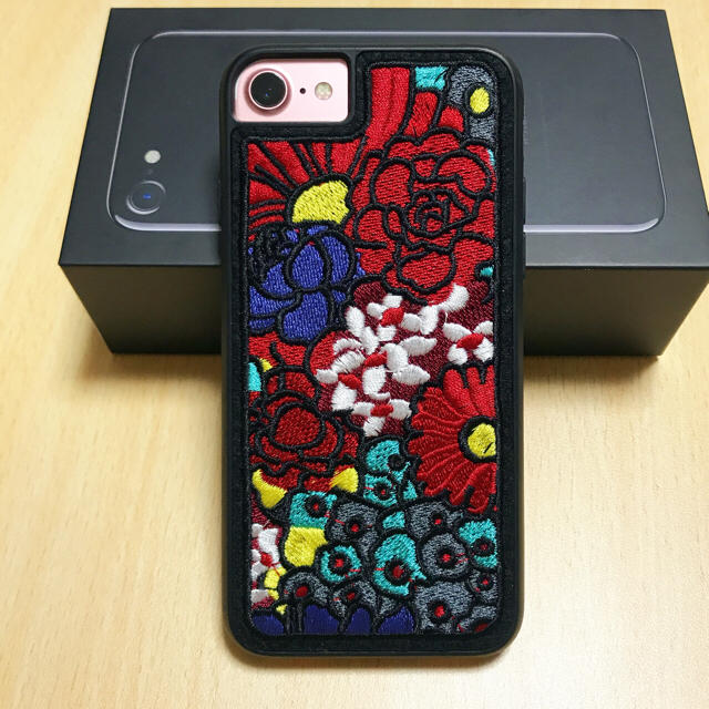 超可愛い 花柄 全面刺繍 Iphone7 ケース おしゃれ スマホカバー 薔薇の通販 By Skr Mk ラクマ