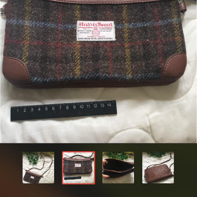 Harris Tweed(ハリスツイード)のハリスツイード ショルダー レディースのバッグ(ショルダーバッグ)の商品写真