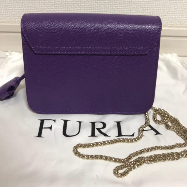 新品 FURLA フルラ  無地 ショルダーバッグ メトロポリス