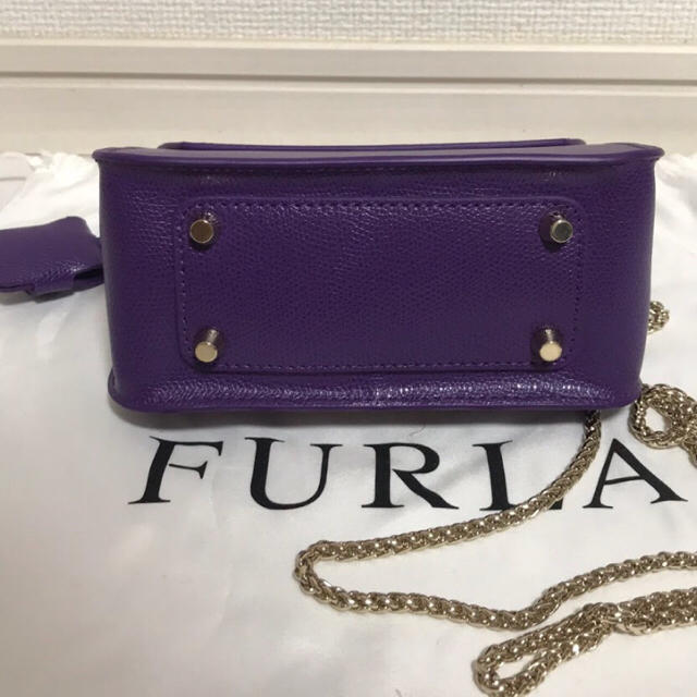 新品 FURLA フルラ  無地 ショルダーバッグ メトロポリス