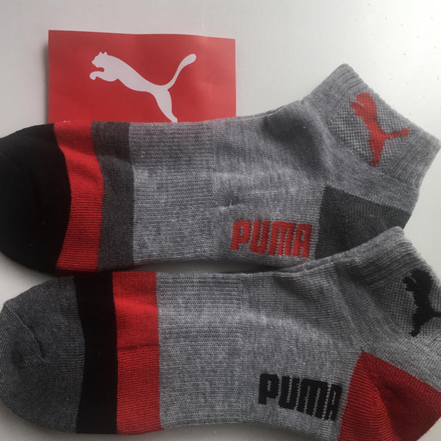 PUMA(プーマ)のプーマショートソックス2足組 メンズのレッグウェア(ソックス)の商品写真