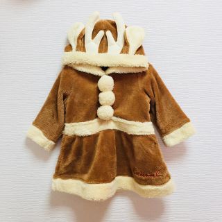 キャサリンコテージ(Catherine Cottage)の新品もこもこ❤︎トナカイワンピース❤︎90(ワンピース)