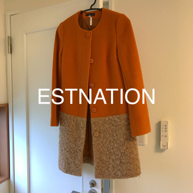 ESTNATION(エストネーション)のクリーニング済 エストネーション コート レディースのジャケット/アウター(ロングコート)の商品写真
