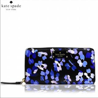 ケイトスペードニューヨーク(kate spade new york)の新品☆kate spade 日本未発売モデル 花柄 長財布(財布)