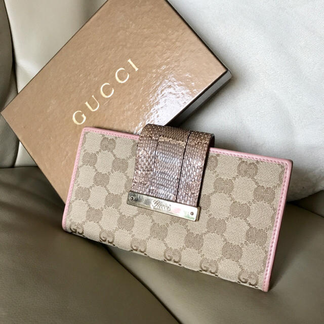 GUCCI♡長財布 ルイヴィトン エルメス プラダ バレンシアガ セリーヌのサムネイル