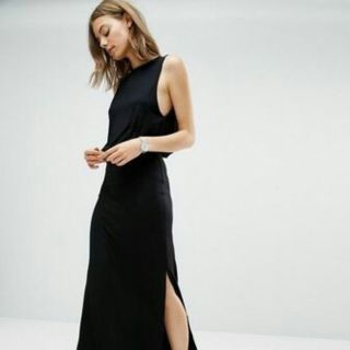 エイソス(asos)の新品・未使用★ASOS★ドロップアームホールマキシ(ロングワンピース/マキシワンピース)