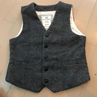 ザラ(ZARA)の140 ZARA ツイードベスト(ジャケット/上着)