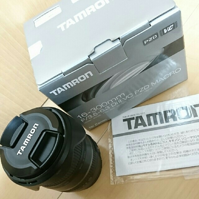 TAMRON 16-300mm F3.5-6.3 キャノン用 高倍率ズーム