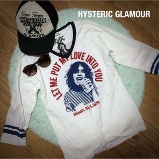 ヒステリックグラマー(HYSTERIC GLAMOUR)のHYS♡七分丈Tシャツ(Tシャツ(長袖/七分))