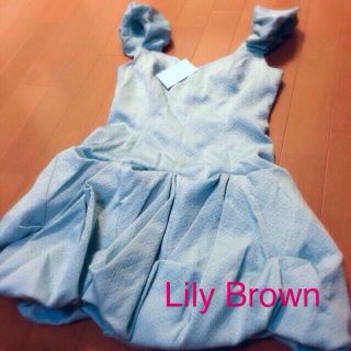 リリーブラウン(Lily Brown)のLily♡ジャガードバルーンドレス(その他ドレス)