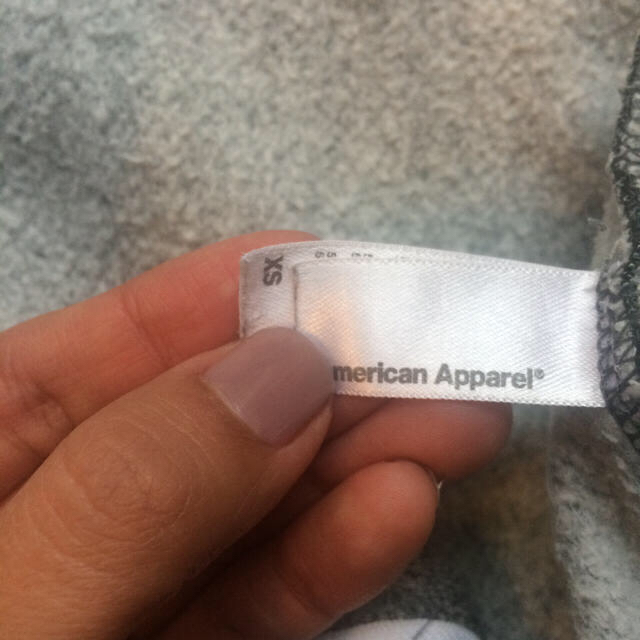 American Apparel(アメリカンアパレル)のアメリカンアパレル パーカー XS レディースのトップス(パーカー)の商品写真