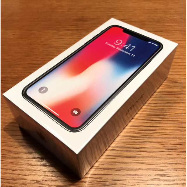 高品質 Apple - iPhone X スペースグレー 256GB SIMフリー版 新品未