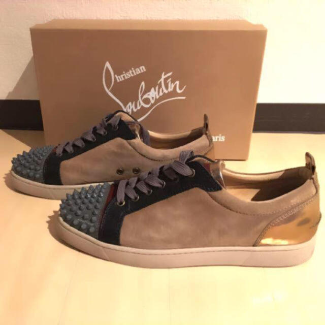 Christian Louboutin - レア！クリスチャンルブタン メンズ スタッズ スニーカー 42H 27.5の通販 by ぽぽ