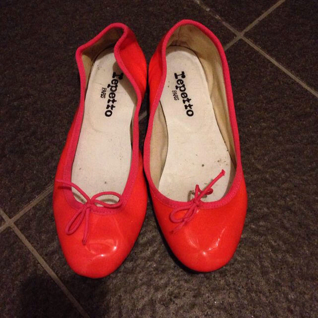 repetto(レペット)のピンクオレンジの限定レペット レディースの靴/シューズ(ハイヒール/パンプス)の商品写真