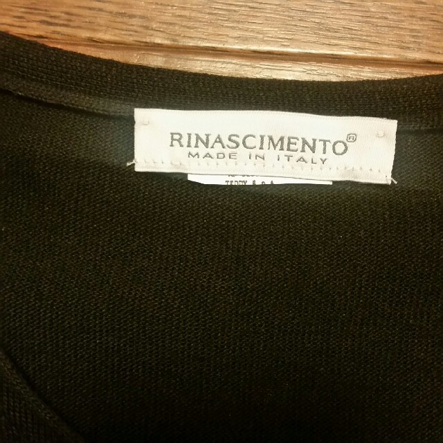 RINASCIMENTO(リナシメント)のリナッシメント　ファービジューニット　黒 レディースのトップス(ニット/セーター)の商品写真
